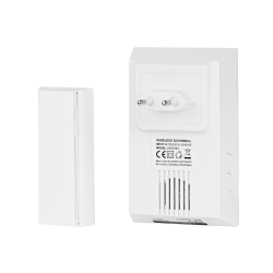 Rebel Dzwonek Bezprzewodowy Do Drzwi (Z Wtyczką Na 230V)- 48 Melodii [[