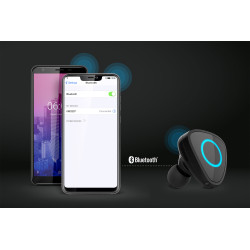 Krüger&Matz Słuchawka Bluetooth Z Ładowarką Samochodową Kruger&Matz Traveler K1 [[