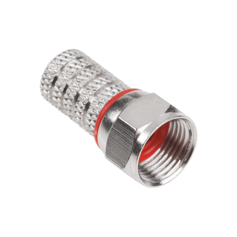 Wtyk Sat F  Hq+Uszczelka Cu Rg59  5,8Mm [[