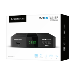 Krüger&Matz Tuner Dvb-T2  H.265 Hevc Kruger&Matz [[