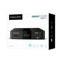Krüger&Matz Tuner Dvb-T2  H.265 Hevc Kruger&Matz [[