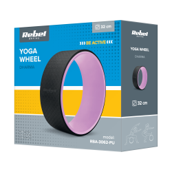 Rebel Koło Do Jogi Dharma, Czarno-Fioletowe, Rebel Active [[