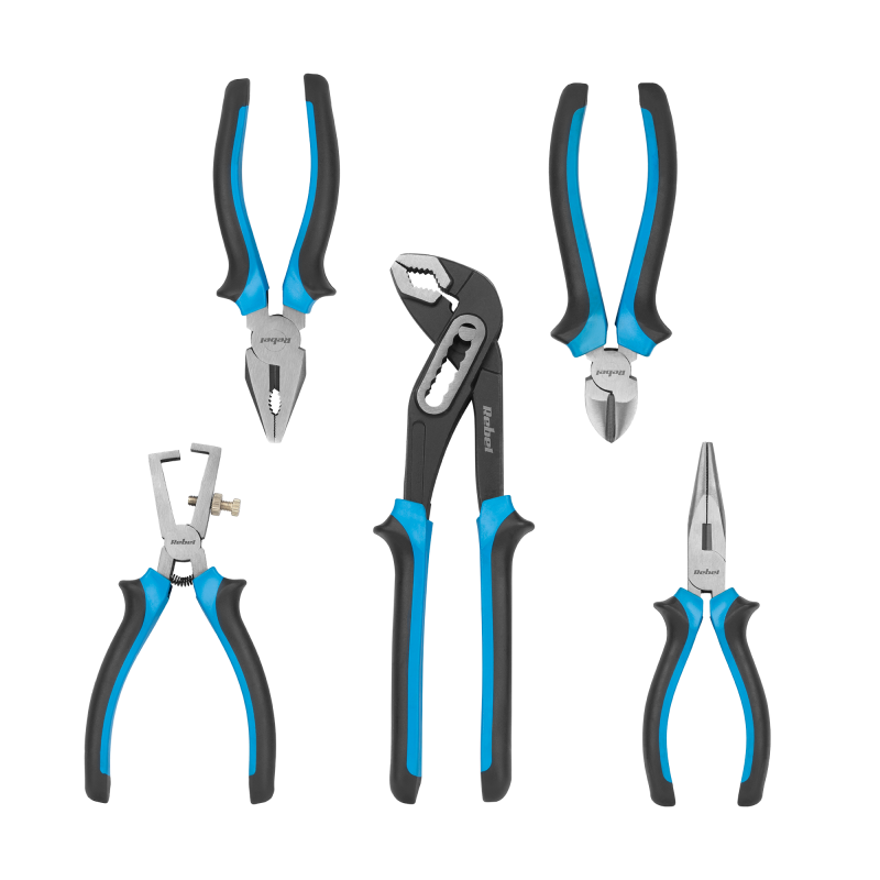 Rebel Zestaw Szczypce-Kombinerki 5Szt. [[