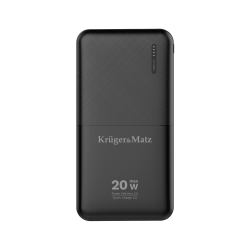Krüger&Matz Powerbank Kruger&Matz 10000 Mah Li-Pol Z Funkcją Qc Oraz Pd [[