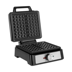 Teesa Gofrownica Teesa, 2 Gofry, 1600W, Inox, Regulacja Mocy [[