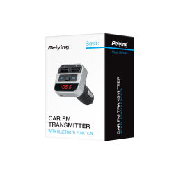 Peiying Transmiter Samochodowy Z Funkcją  Bluetooth (2X Usb) [[