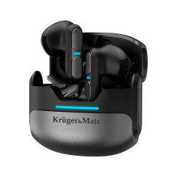 Krüger&Matz Bezprzewodowe słuchawki douszne Kruger&Matz M8 - kolor szary []