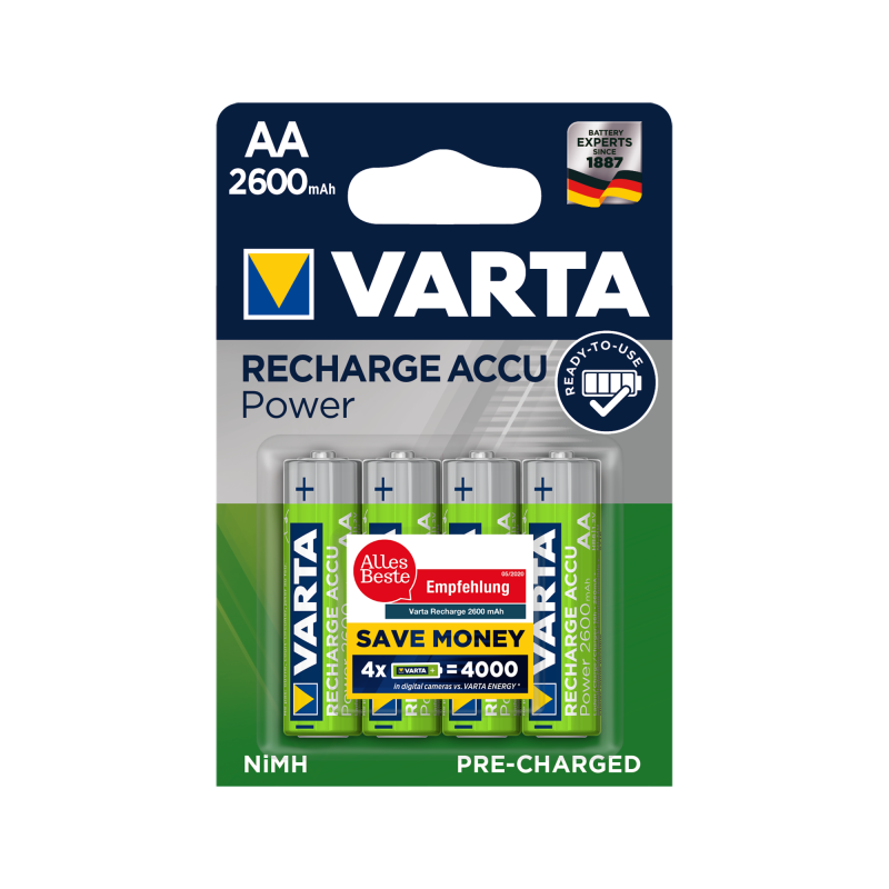 Varta Akumulator Varta Aa 2600Mah 4Szt./Bl. [[