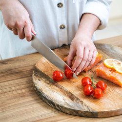 Teesa Nóż Szefa Kuchni Ze Stali Nierdzewnej 33Cm (7Cr17Mov) [[