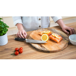 Teesa Nóż Szefa Kuchni Ze Stali Nierdzewnej 33Cm (7Cr17Mov) [[