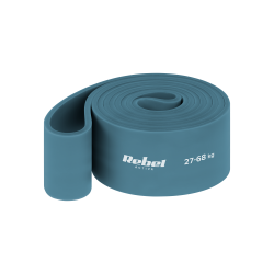 Rebel Guma Do Ćwiczeń Lateksowa - Power Band Pl-6, Niebieska 27-68 Kg  Rebel Active [[