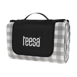 Teesa Koc Mata Piknikowa Z Izolacją 200X200 Cm Teesa - Szara Krata [[