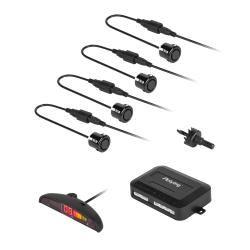 Peiying Samochodowe Czujniki Parkowania Z Wyświetlaczem (Tył) Peiying – Czarne [[