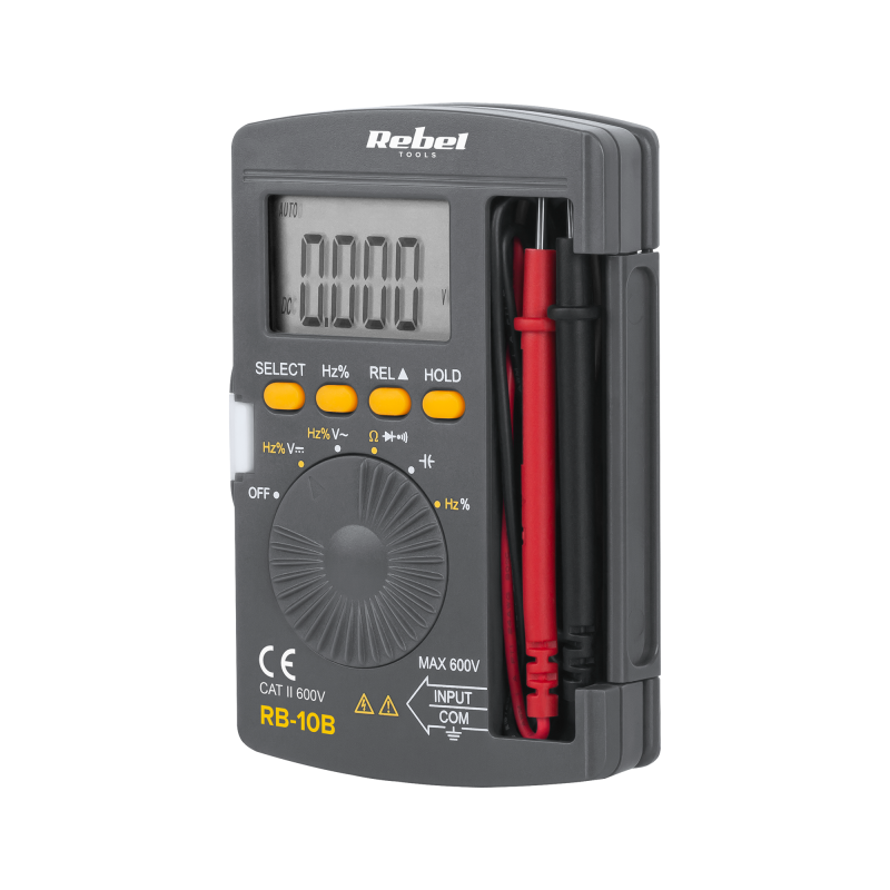 Rebel Miernik Uniwersalny Kieszonkowy  Rebel Rb-10B [[