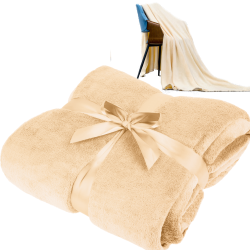 Teesa Koc Polarowy 200X220 Cm Teesa - Kremowy [[