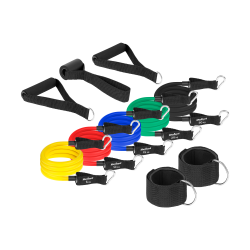 Rebel Zestaw Gum Oporowych Do Ćwiczeń  - Power Tube Set , 5-80 Kg, 5 Gumy,  Rebel Active [[