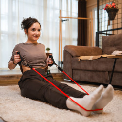 Rebel Zestaw Gum Oporowych Do Ćwiczeń  - Power Tube Set , 5-80 Kg, 5 Gumy,  Rebel Active [[