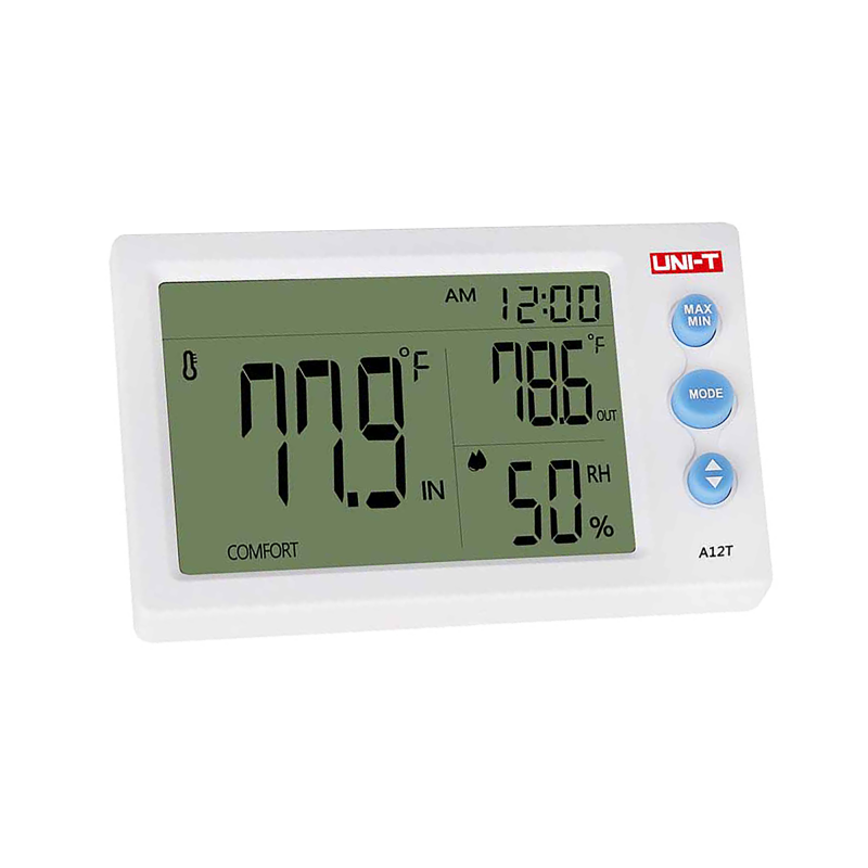 Uni-T Stacja Pogodowa (Miernik Temperatury + Czujnik Na Zewnątrz) Uni-T A12T [[