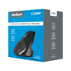 Rebel Bezprzewodowa Mysz Pionowa Rebel Wm500 [[