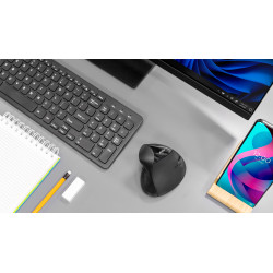 Rebel Bezprzewodowa Mysz Pionowa Rebel Wm500 [[