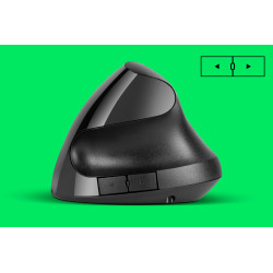 Rebel Bezprzewodowa Mysz Pionowa Rebel Wm500 [[