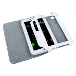 Quer Etui Białe Dedykowane Do Samsung Galaxy Tab P3100 (Skóra Naturalna) [[