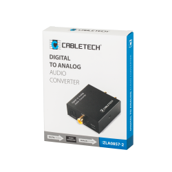 Cabletech Złącze Konwerter Sygnału Cyfrowego Na Analogowy [[