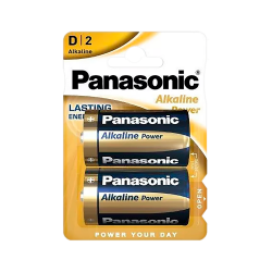 Panasonic Bateria alkaliczna Panasonic BRONZE  LR20 2szt./bl. []