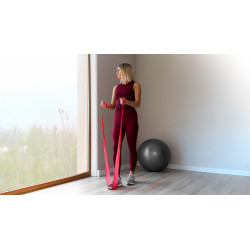 Rebel Zestaw Gum Do Ćwiczeń Lateksowe 2M - Flat Band Lts-1, 2,5-20 Kg, 5 Gum, Rebel Active [[