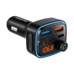 Peiying Transmiter Samochodowy Fm Z Funkcją Bluetooth [[
