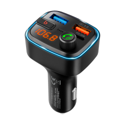 Peiying Transmiter Samochodowy Fm Z Funkcją Bluetooth [[