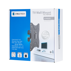 Cabletech Uchwyt Do Ściany Czarny - 23"-42" [[
