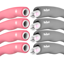 Rebel Hula Hop Odchudzające Koło 95Cm, Różowe, Rebel Active [[