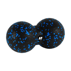 Rebel Zestaw Wałek Do Masażu, Roller, Piłka, Duoball , 3 Elementy, Kolor Czarno-Niebieski, Materiał Epp, Rebel Active [[