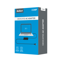 Rebel Zasilacz Rebel Z Kablem Zasilającym Do Laptopa Hp 90 W / 19 V / 4,62 A / 7,4X5,0X12 Mm [[