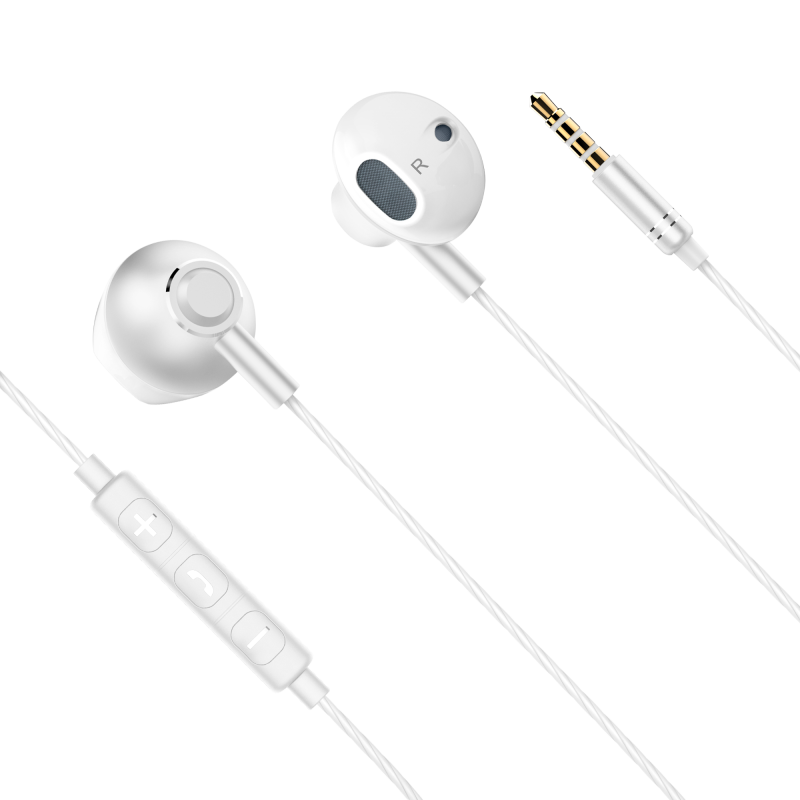 Krüger&Matz Słuchawki Douszne Z Mikrofonem Kruger&Matz B2 Białe [[