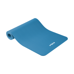 Rebel Mata Gimnastyczna Do Ćwiczeń Joga, Pilates, Fitness, 183X61Cm, Grubość 1Cm, Materiał Nbr, Niebieska, Rebel Active [[
