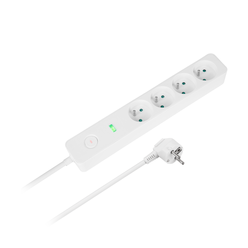 Rebel Przedłużacz Sieciowy Rebel 4 Gniazda Z Wyłącznikiem - 3M. [[