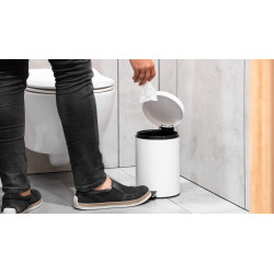 Teesa Kosz Na Śmieci Łazienkowy 3 L (Biały) [[