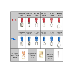 Eurokomp Zestaw Konektorów Izolowanych 300Szt.e5929 [[