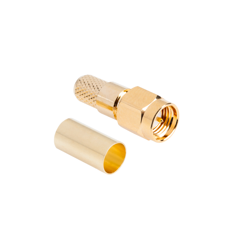 Wtyk Sma Męski Pozłacany [[