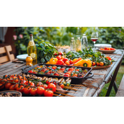 Teesa Teesa Bbq 5006 Master Grill Gazowy - 5 Palników- Miejsce Na Butlę [[