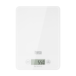 Teesa Waga Kuchenna Szklana Biała [[
