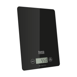 Teesa Waga Kuchenna Szklana Czarna [[