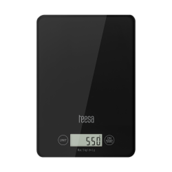 Teesa Waga Kuchenna Szklana Czarna [[