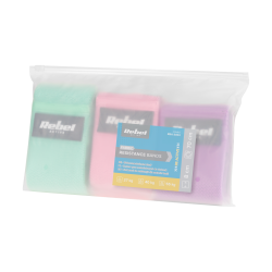 Rebel Zestaw Gum Do Ćwiczeń Materiałowy - Mini Band M, 27-55 Kg, 3 Gumy Materiałowe, Rebel Active [[