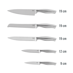 Teesa Zestaw Noży Kuchennych W Bloku [[