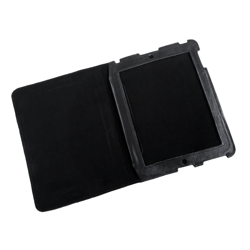 Quer Etui Dedykowane Do Apple Ipad 2 Skóra Czarne Naturalna [[