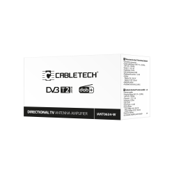 Cabletech Wzmacniacz I Zasilacz Do Anteny Tv Kierunkowej Cabletech [[