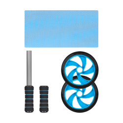 Rebel Kółko Podwójne, Roller Do Ćwiczeń Mięśni Brzucha Ab Wheel Ab-2 , Rebel Active [[